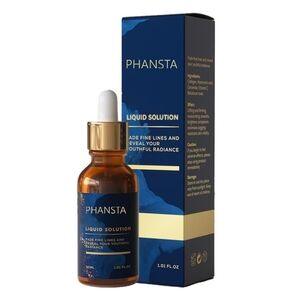Phansta Liquid Solution Face Serum Anti Aging Fine Lines Radiance New